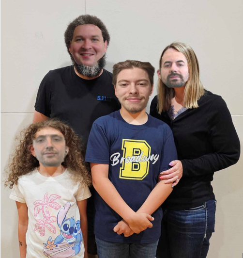 Corey and friends